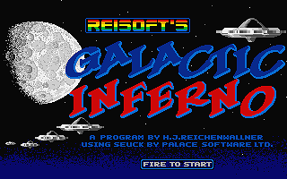 Galactic Inferno atari screenshot